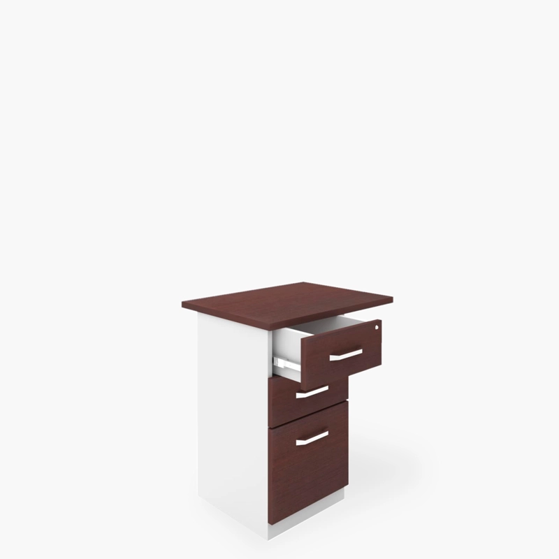 ESCRITORIO FORM OFFICE LATERAL NEO 50X70 CON CAJONERA MELAMINA METAL - 2