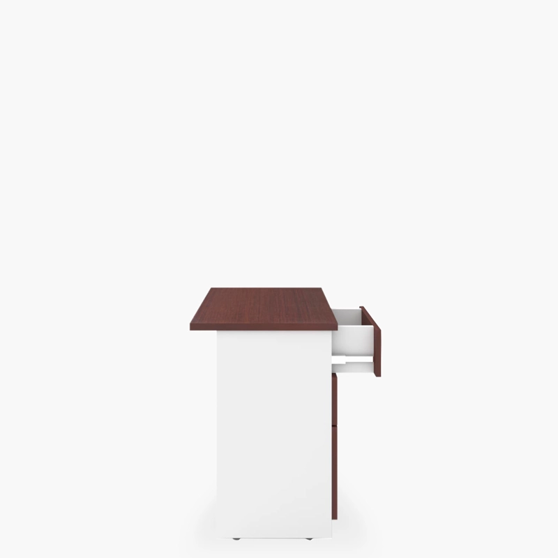 ESCRITORIO FORM OFFICE LATERAL NEO 50X70 CON CAJONERA MELAMINA METAL - 3