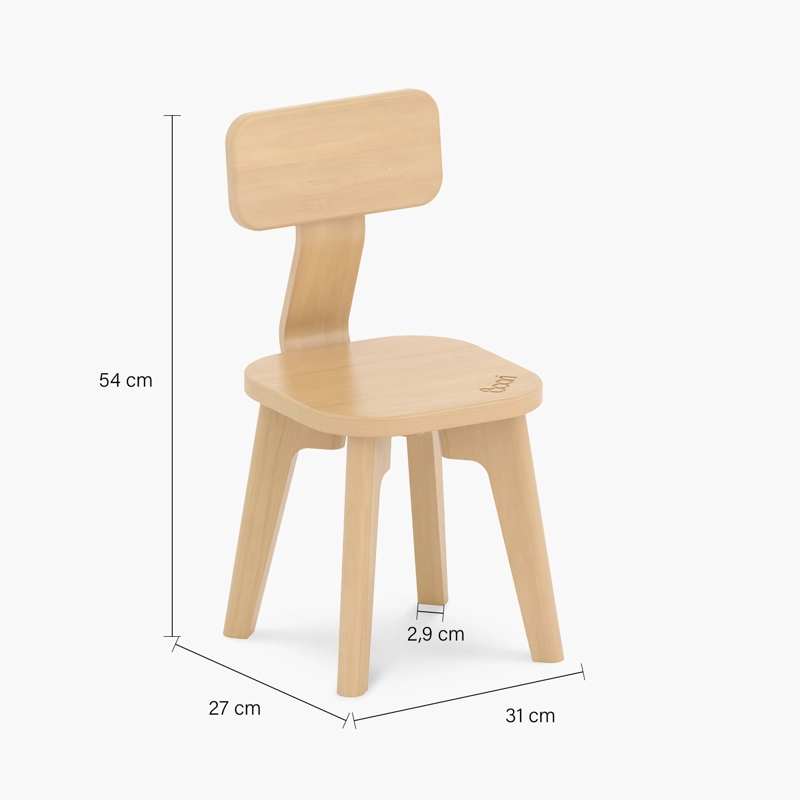 SILLA INFANTIL FIORELLA NATURAL FORM - 7