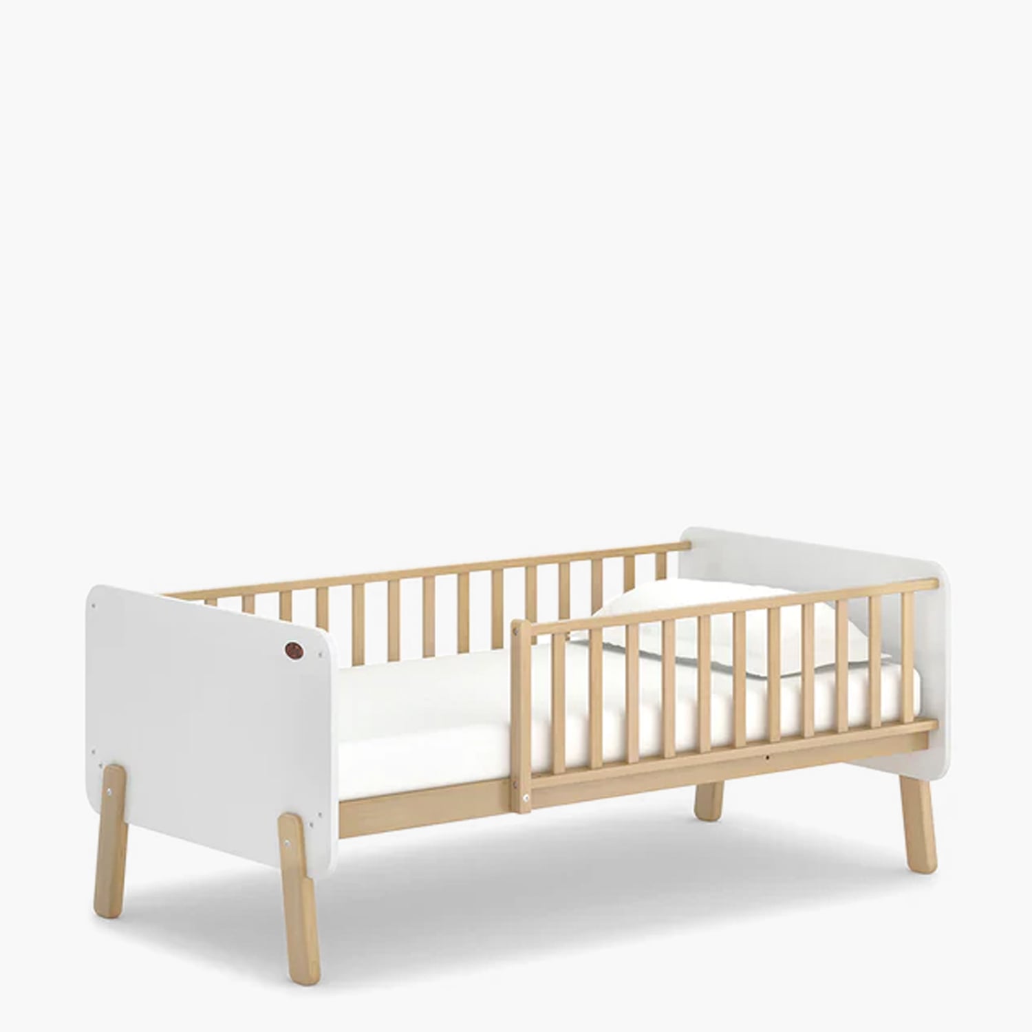 CAMA INFANTIL FORM DESIGN COLOMBA MADERA NATURA/BLANCO FORM - 1