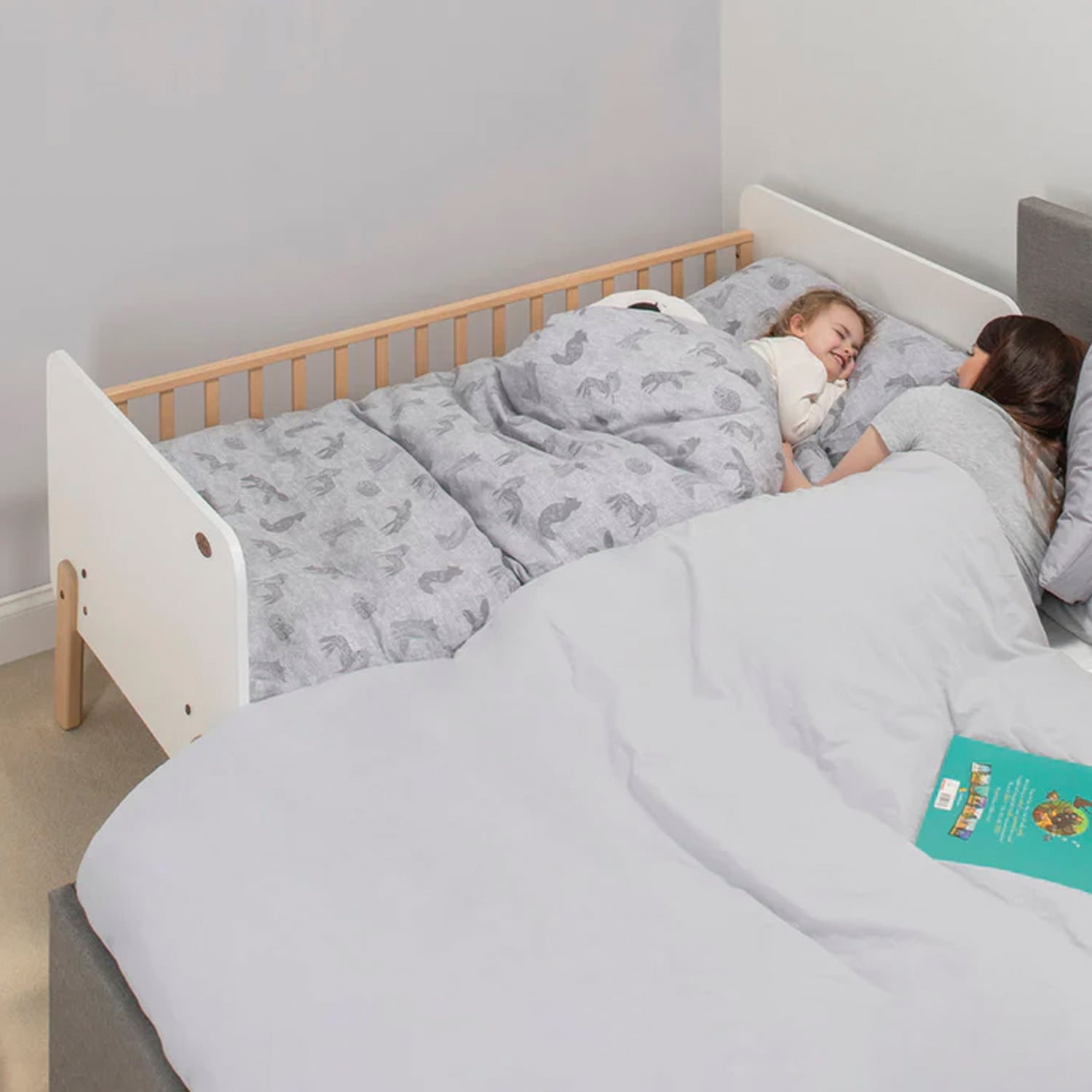 CAMA INFANTIL FORM DESIGN COLOMBA MADERA NATURA/BLANCO FORM - 3