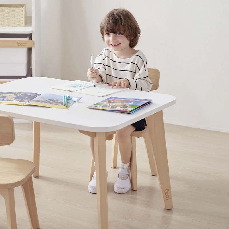 ESCRITORIO FORM DESIGN INFANTIL BIANCA NATURA/BLANCO MADERA - 6