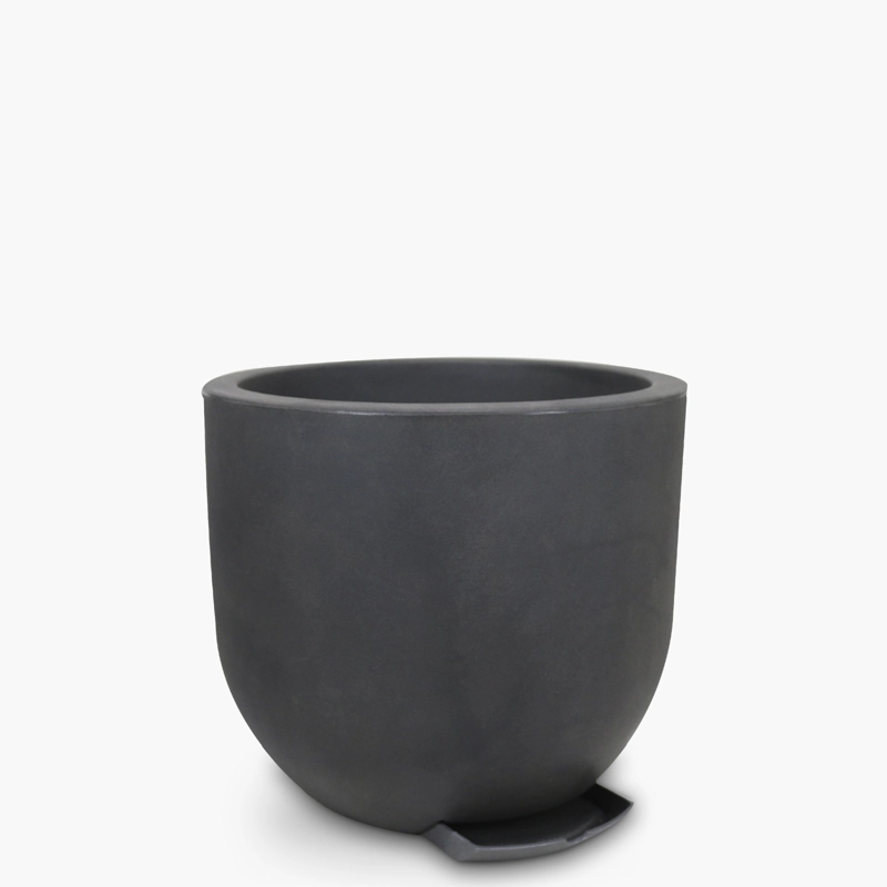 MACETERO FORM DESIGN MACETERO LAUCA 35 GRIS OSCURO LAUCA 35 GRIS OSCURO FORM - 1