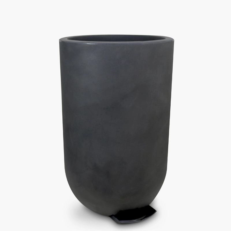 MACETERO FORM DESIGN MACETERO LAUCA 80 GRIS OSCURO LAUCA 80 GRIS OSCURO FORM - 1