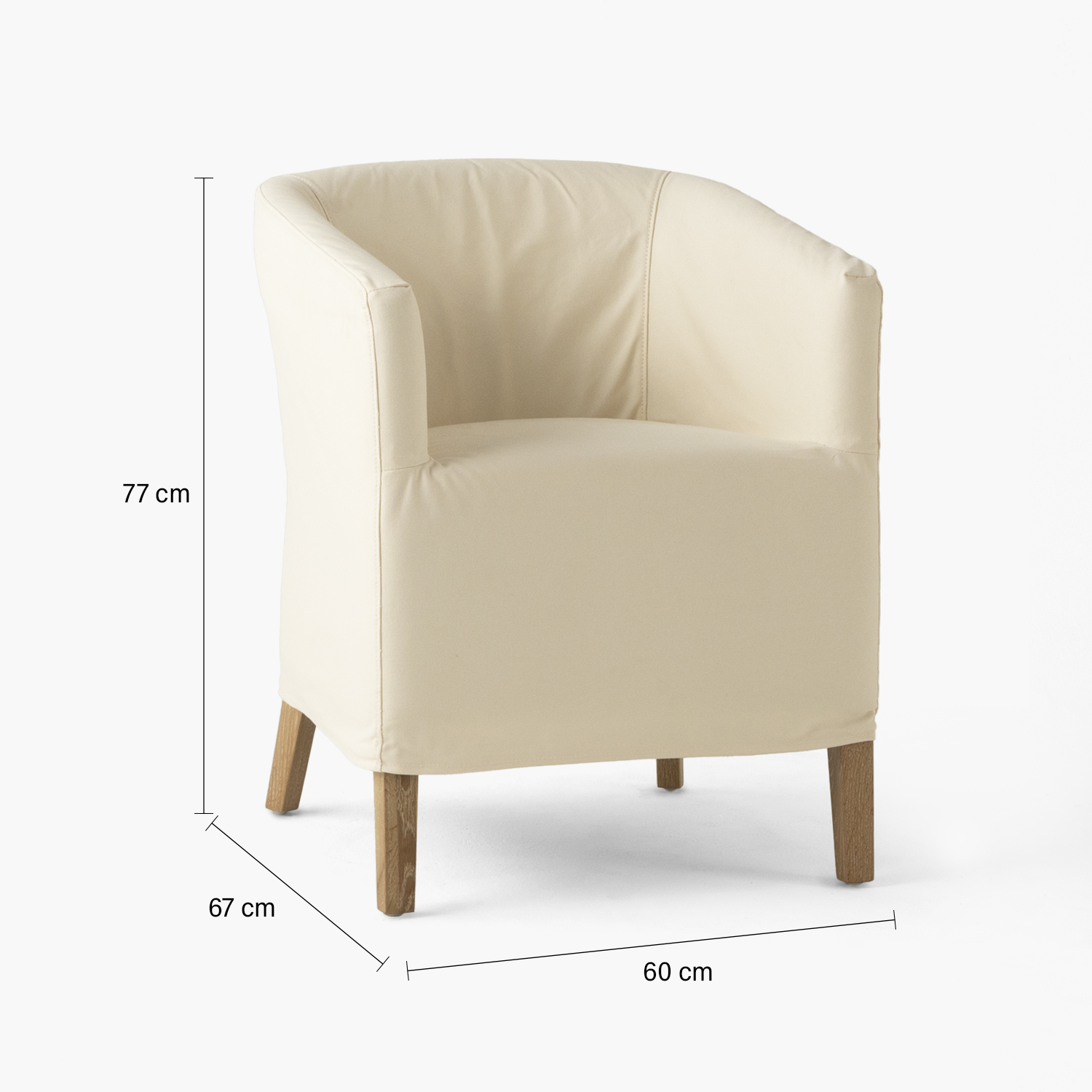 SITIAL FORM DESIGN CREMA TAPIZ ELISA - 5