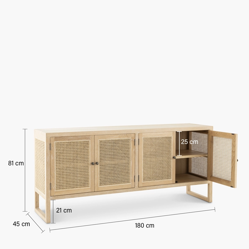 ARRIMO FORM DESIGN MADERA CAFÉ MEDIO JULES NATURAL - 5