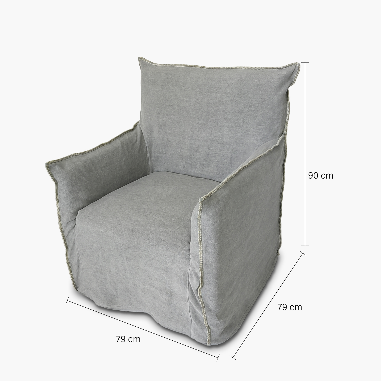 SITIAL FORM DESIGN GRIS TAPIZ LEONOR OSCURO - 8