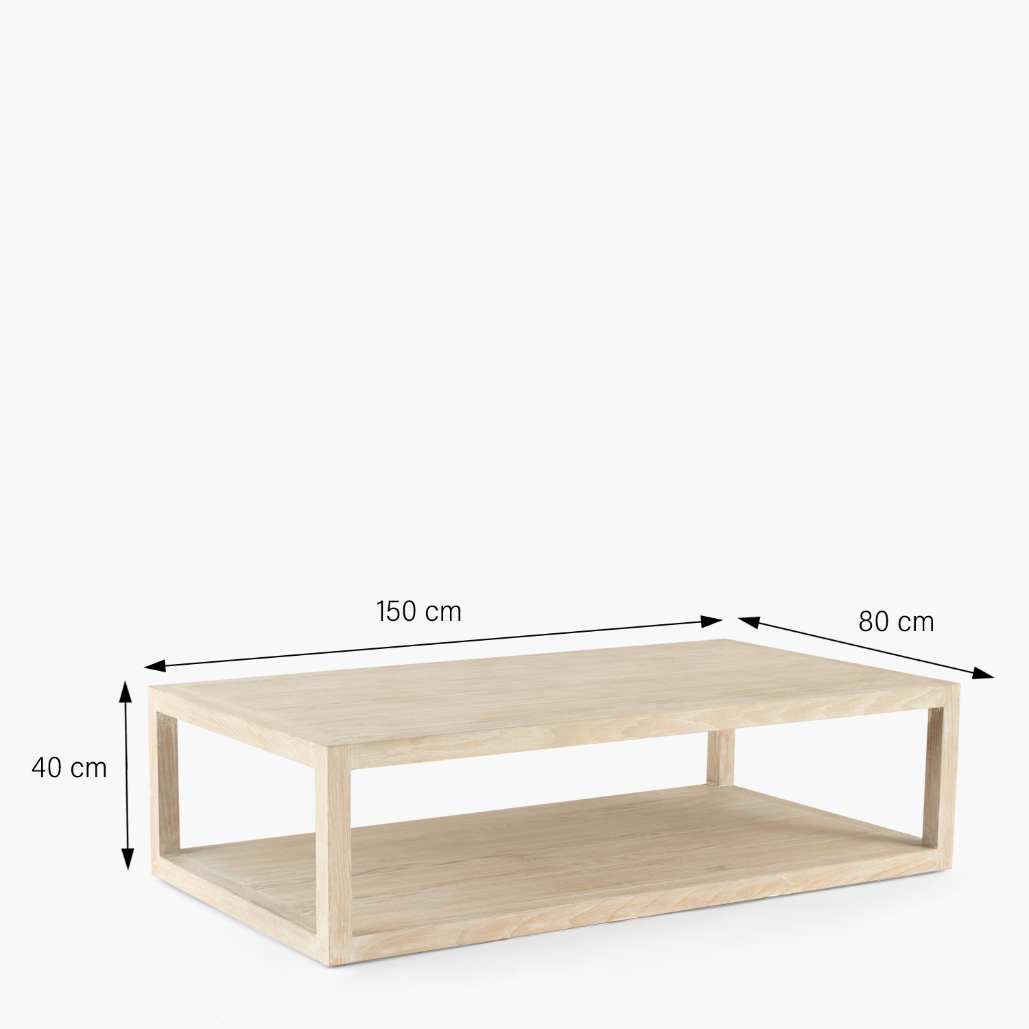 MESA DE CENTRO FORM DESIGN FERGUS CRUDO MADERA - 5