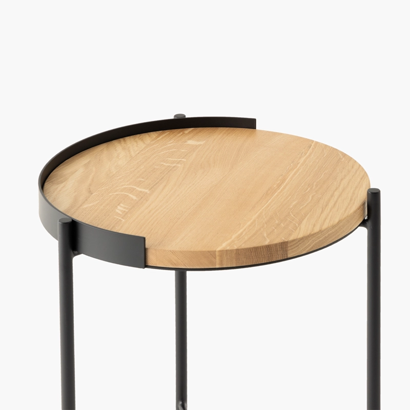 MESA LATERAL FORM DESIGN TRANTOR 40 NATURA/NEGRO METAL - 4