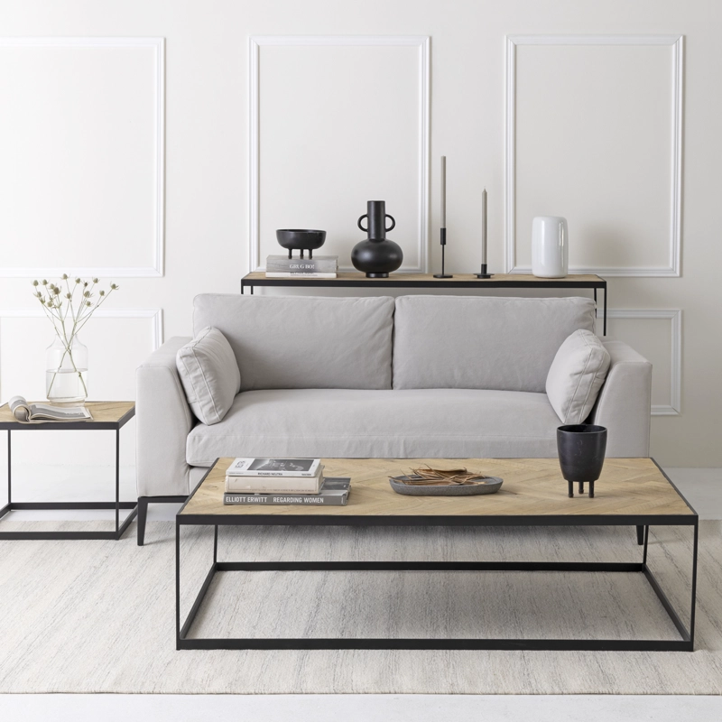 MESA DE CENTRO FORM DESIGN AIMAR NATURAL MADERA - 2