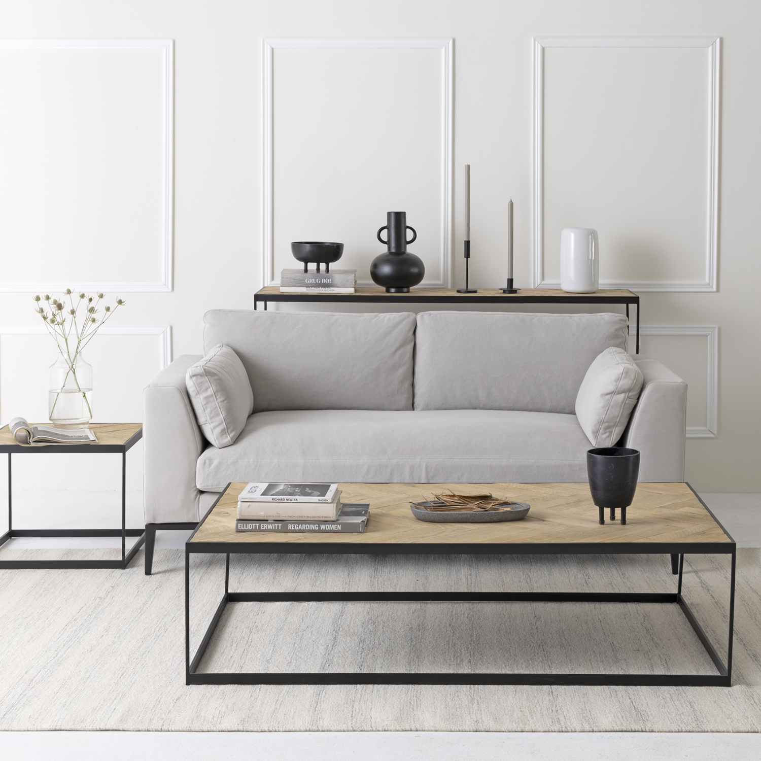 MESA DE CENTRO FORM DESIGN AIMAR NATURAL MADERA - 2