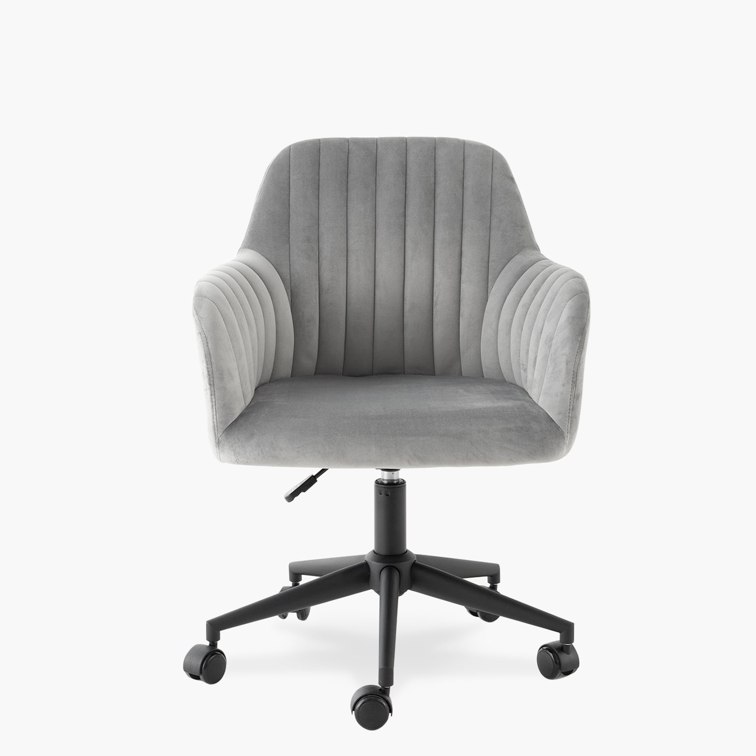 SILLA DE OFICINA FORM DESIGN MADERA GRIS ADA - 1