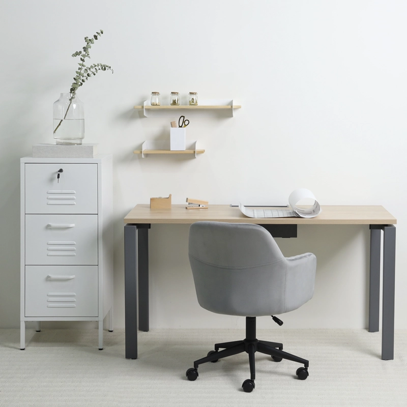 SILLA DE OFICINA FORM DESIGN MADERA GRIS ADA - 8