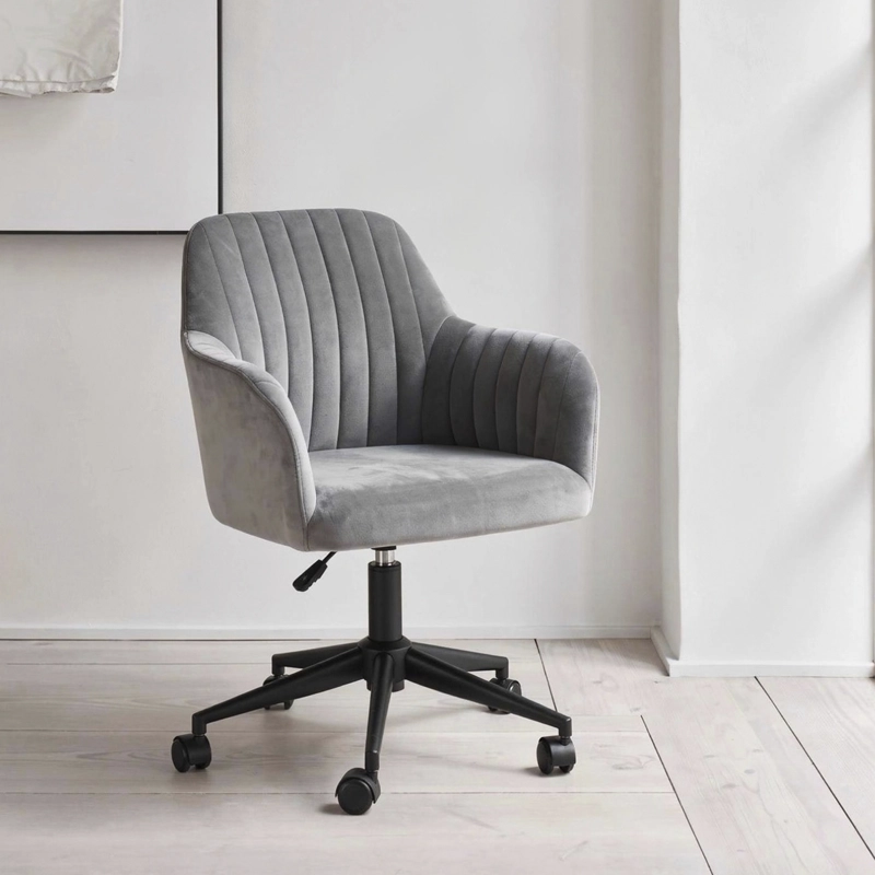 SILLA DE OFICINA FORM DESIGN MADERA GRIS ADA - 9