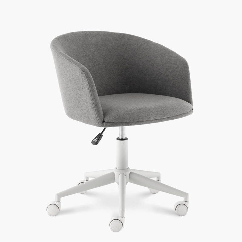 SILLA DE OFICINA ANTON GRIS CON RUEDAS FORM - 3