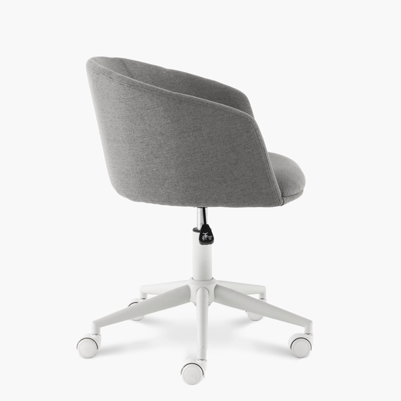 SILLA DE OFICINA ANTON GRIS CON RUEDAS FORM - 4
