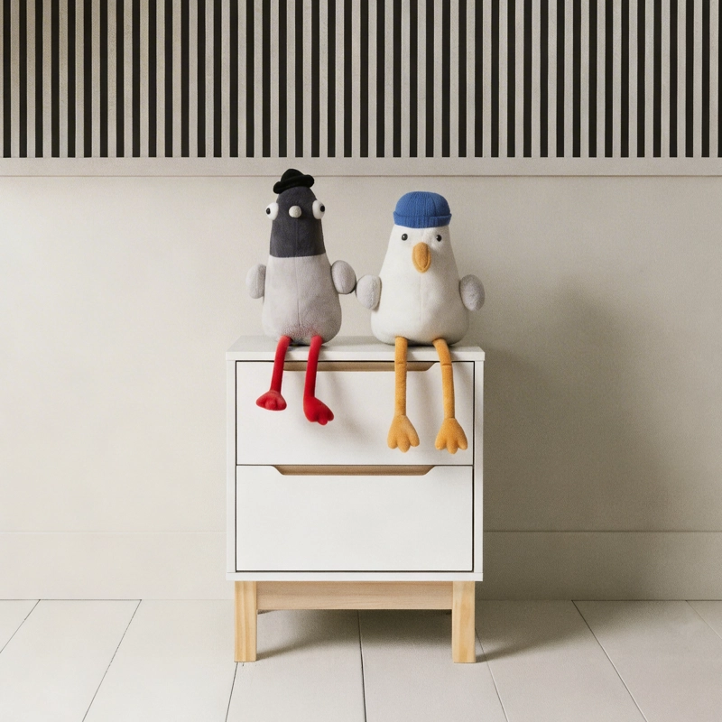 VELADOR FORM DESIGN MADERA CAFÉ INFANTIL AMANDA - 2