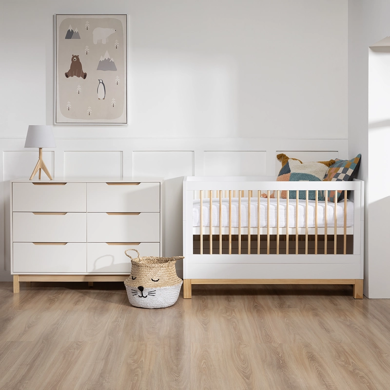COMODA INFANTIL ELENA NATURA/BLANCO FORM - 2