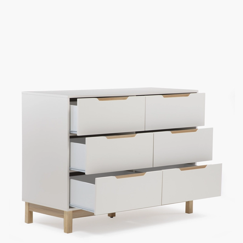 COMODA INFANTIL ELENA NATURA/BLANCO FORM - 4