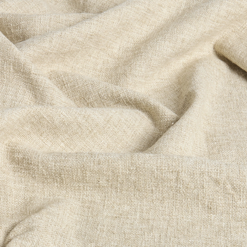 CUBRECAMA CALMA HOUSE ALGODÓN BEIGE LISO ARGA CAMA 1 O 1 1/2 PLAZA 180X260 - 3