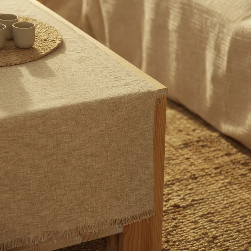 CAMINO DE MESA ARGA 50X150 BEIGE CALMA HOUSE - 4