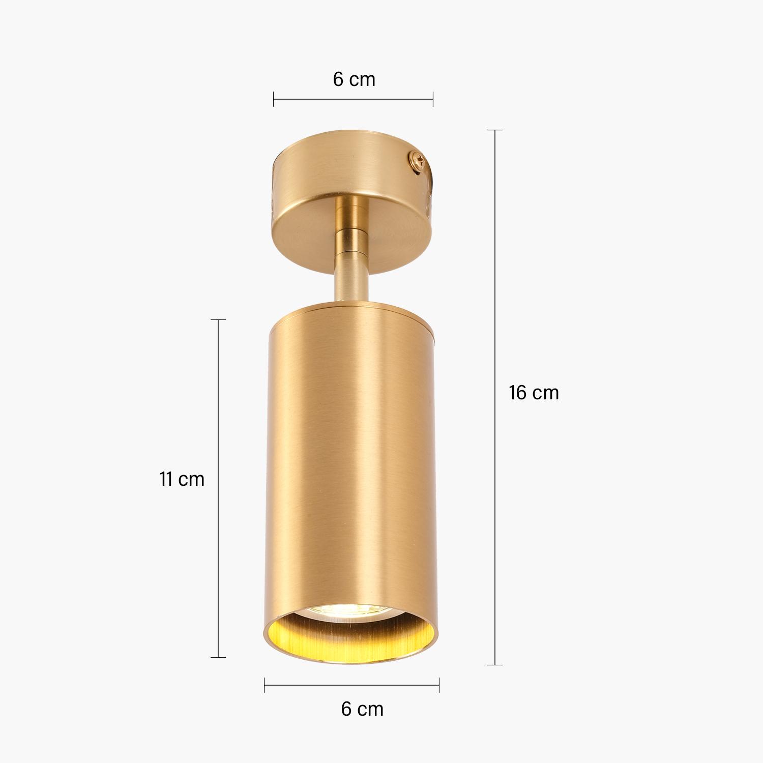 LAMPARA DE TECHO KELSEY BRONCE FORM - 6