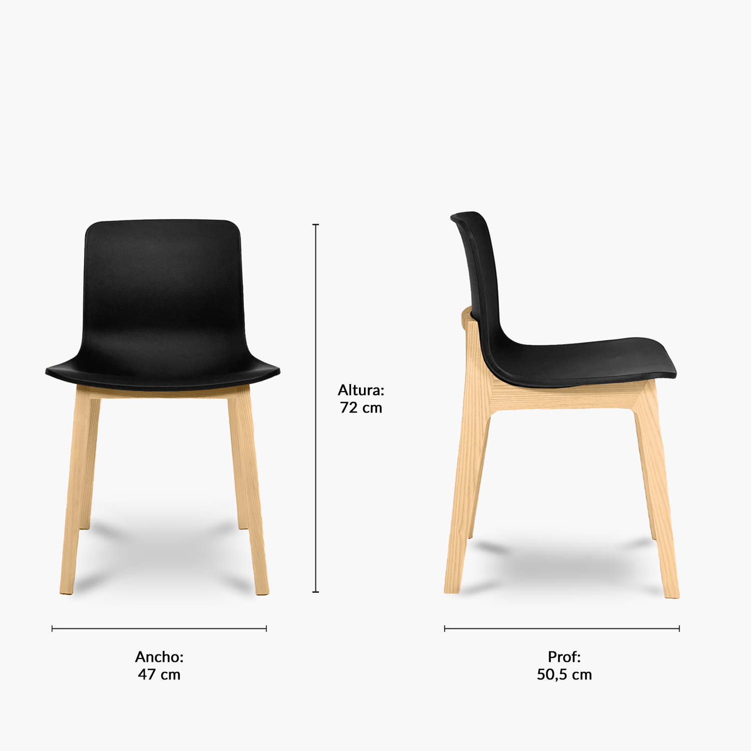 SILLA SELENA NEGRO FORM - 4