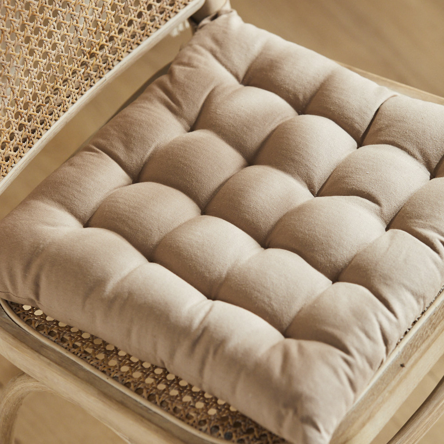 COJÍN CALMA HOUSE SILLA ALGODÓN GAVEMA PIEDRA 40 X 40 CM GRIS - 2