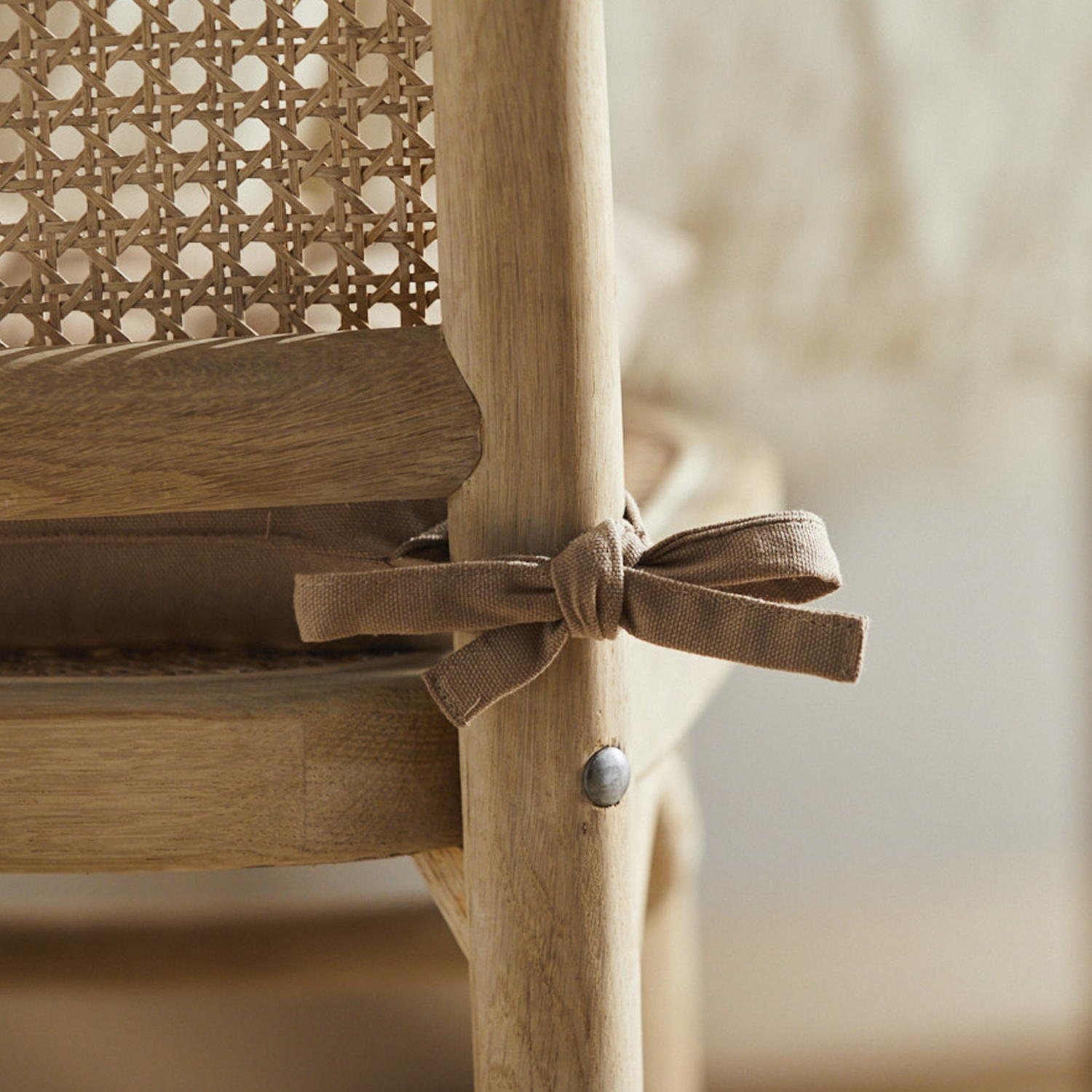 COJÍN CALMA HOUSE SILLA ALGODÓN GAVEMA PIEDRA 40 X 40 CM GRIS - 4