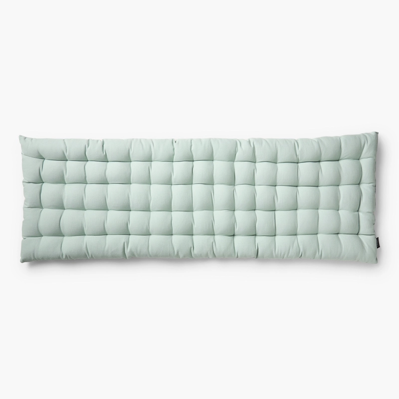 COJÍN CALMA HOUSE BANQUETA ALGODÓN GAVEMA CLARO 120 X 40 CM VERDE - 1