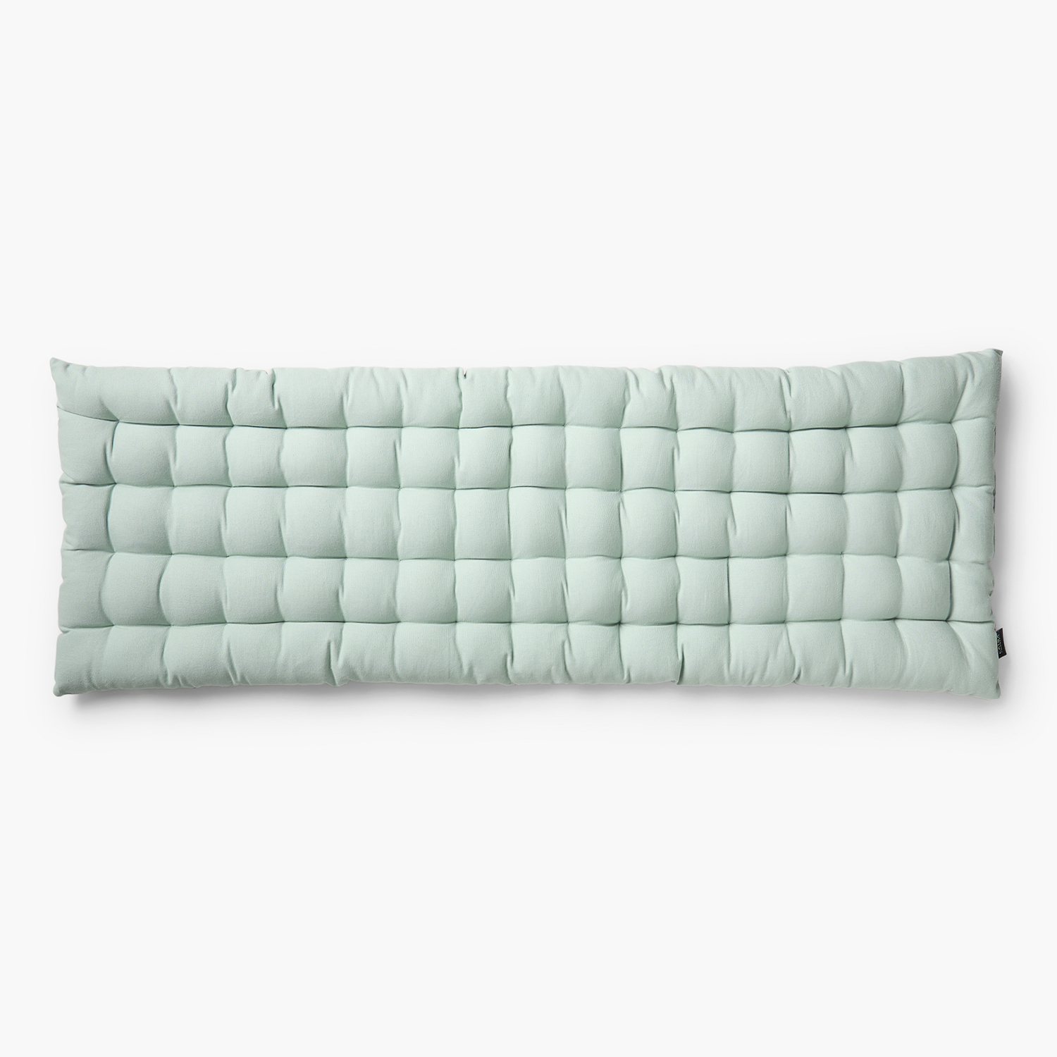 COJÍN CALMA HOUSE BANQUETA ALGODÓN GAVEMA CLARO 120 X 40 CM VERDE - 1