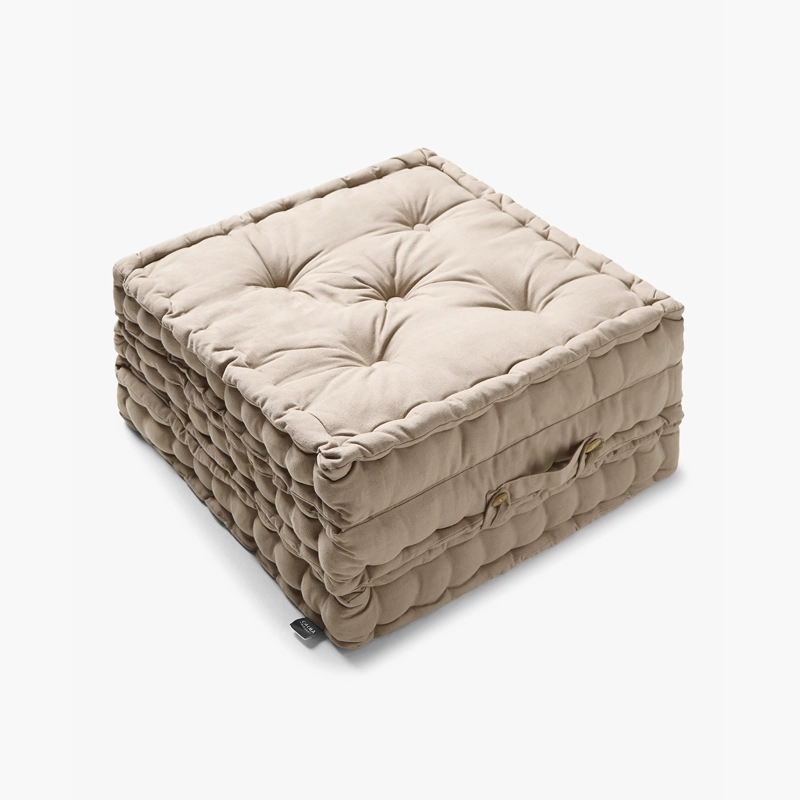 COJÍN CALMA HOUSE SUELO GAVEMA PIEDRA X3 60 X 60 CM GRIS - 1