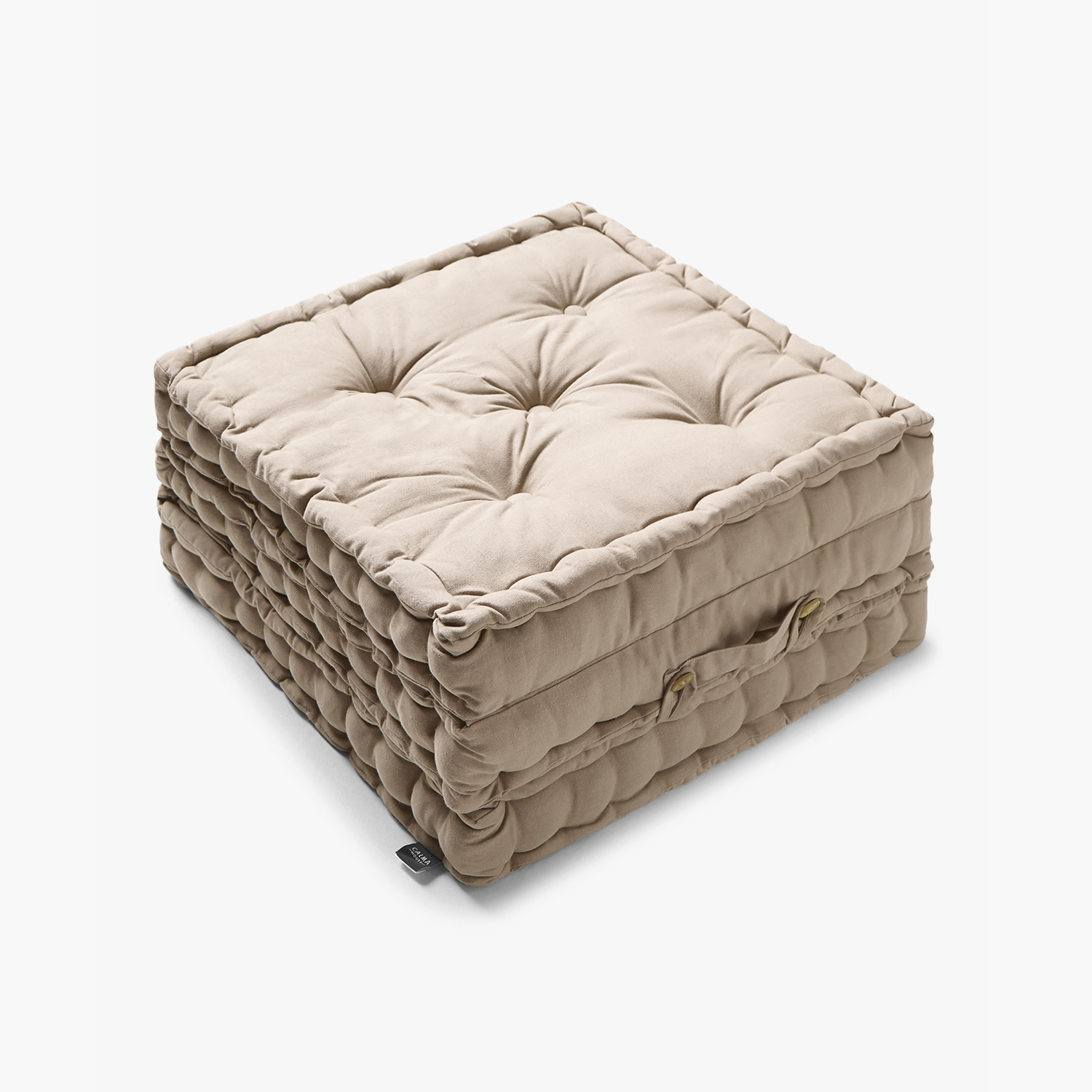 COJÍN CALMA HOUSE SUELO GAVEMA PIEDRA X3 60 X 60 CM GRIS - 1