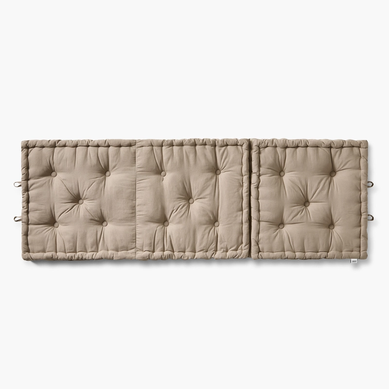 COJÍN CALMA HOUSE SUELO GAVEMA PIEDRA X3 60 X 60 CM GRIS - 3