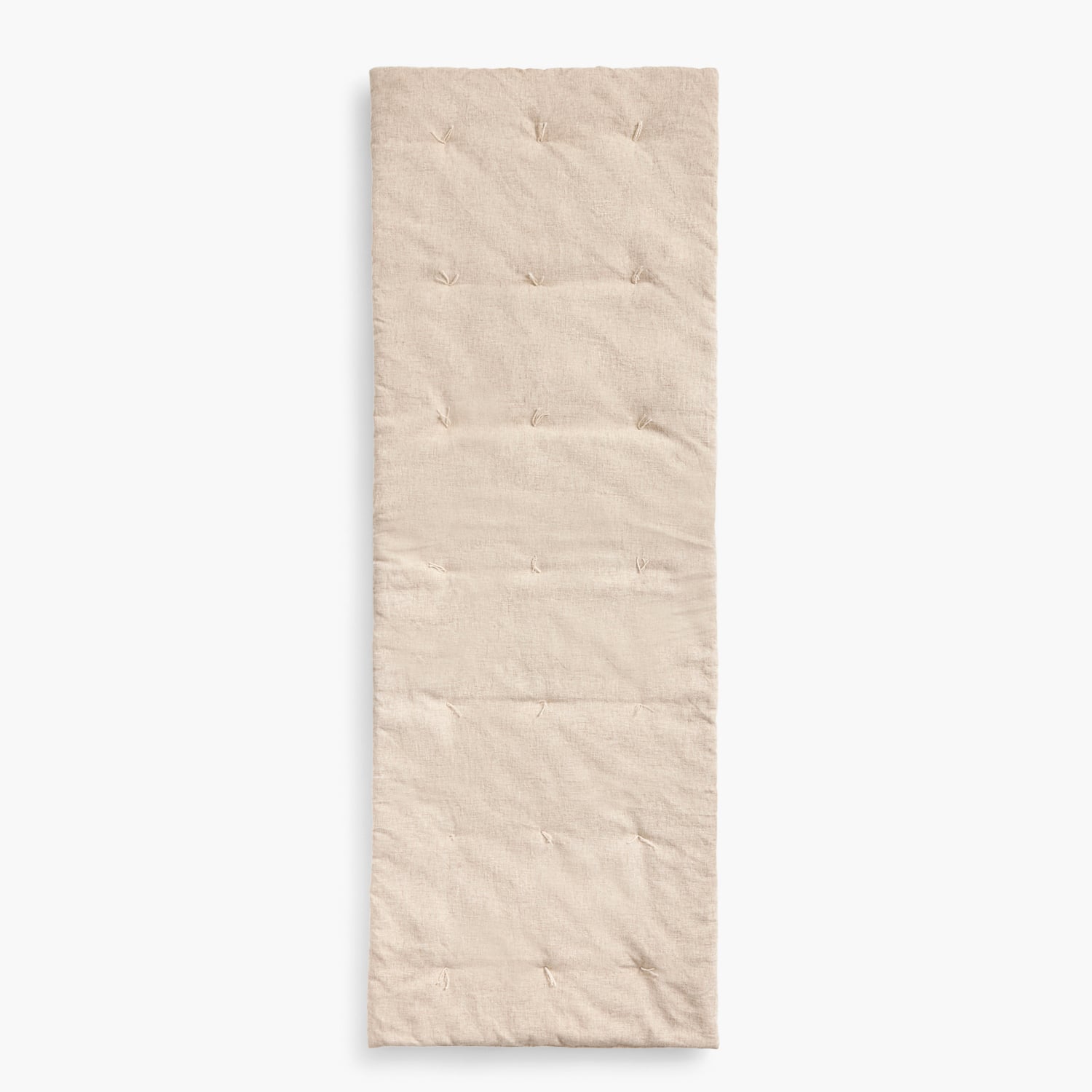 PIECERA CALMA HOUSE ARGA 220 X 70 CM ALGODÓN BEIGE - 1