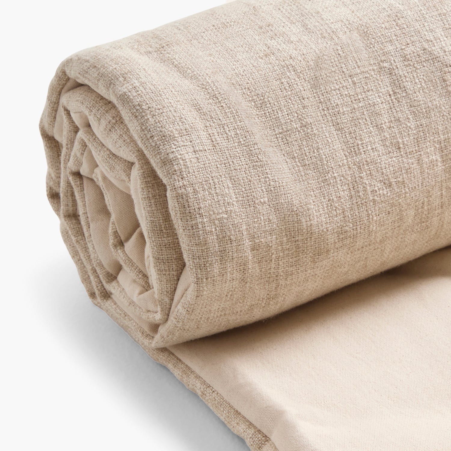 PIECERA CALMA HOUSE ARGA 220 X 70 CM ALGODÓN BEIGE - 4