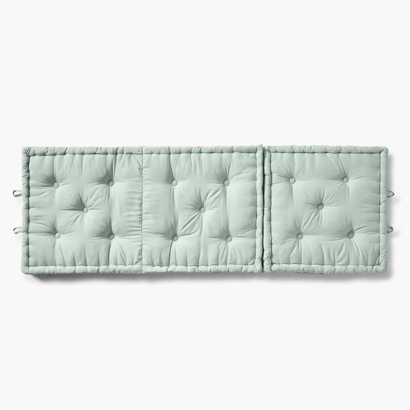 COJÍN CALMA HOUSE SUELO GAVEMA X3 60 X 60 CM VERDE CLARO - 3