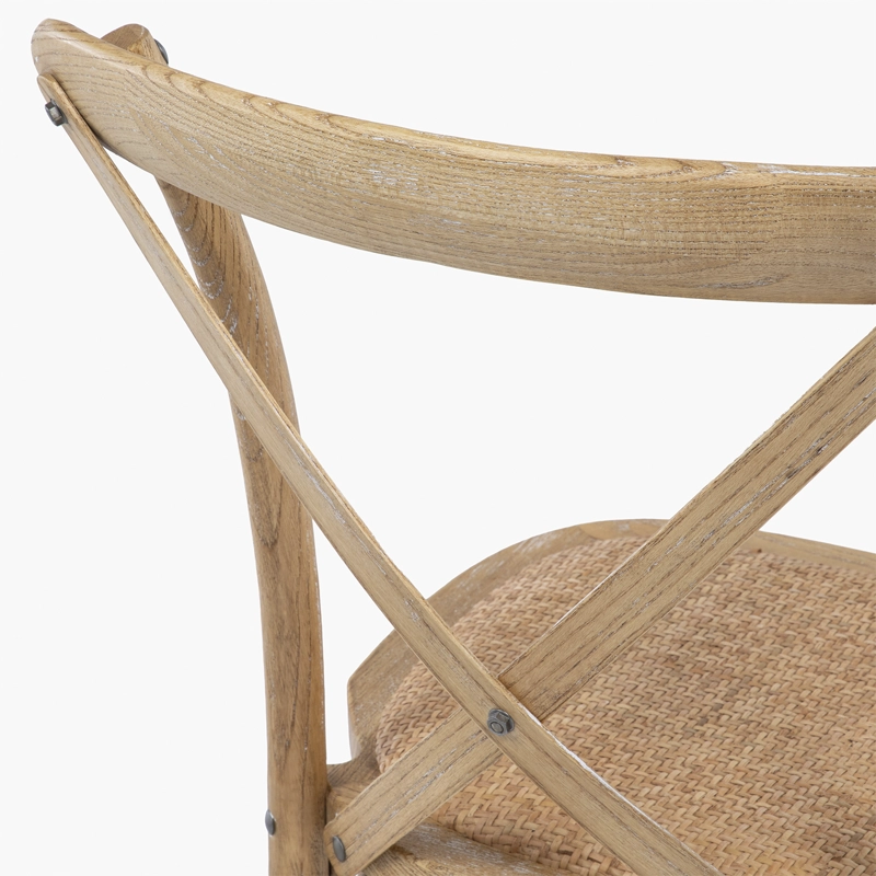 SILLA FORM DESIGN MADERA CAFE TRADITION RATTAN OLMO NATURAL APILABLE - 7