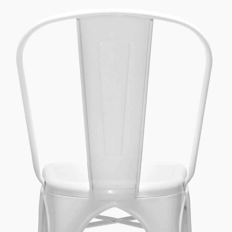 SILLA FORM DESIGN ACERO BLANCO TOLIX RÉPLICA - 6