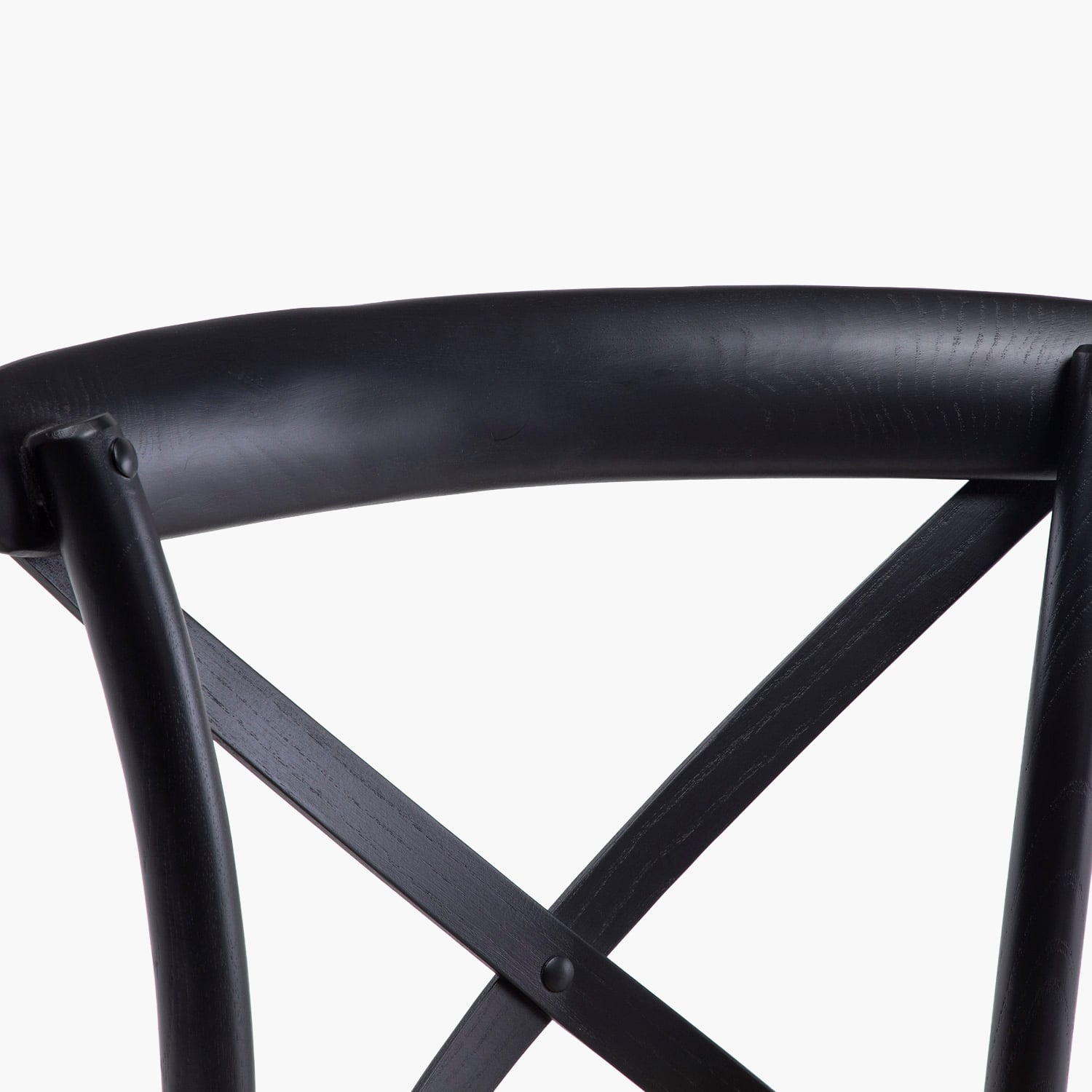 SILLA DE COMEDOR TRADITION MADERA RATTAN NEGRO FORM - 6
