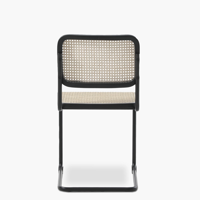 SILLA MADERA FORM DESIGN ACERO CAFE BREUER NATURA/NEGRO - 5