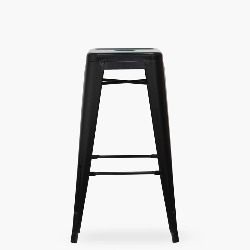 TABURETE FORM DESIGN NEGRO ALTO 77 TOLIX - 4