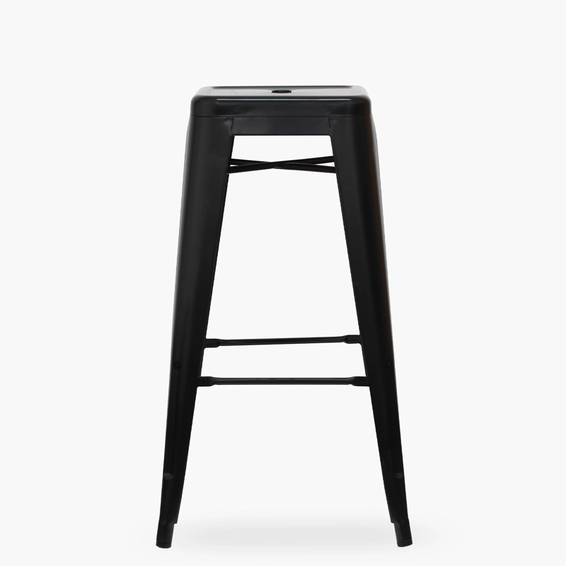 TABURETE FORM DESIGN NEGRO ALTO 77 TOLIX - 5