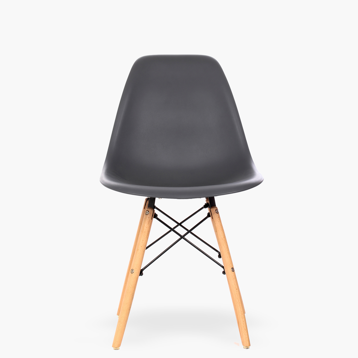 SILLA FORM DESIGN GRIS DSW RÉPLICA EAMES OSCURO - 1