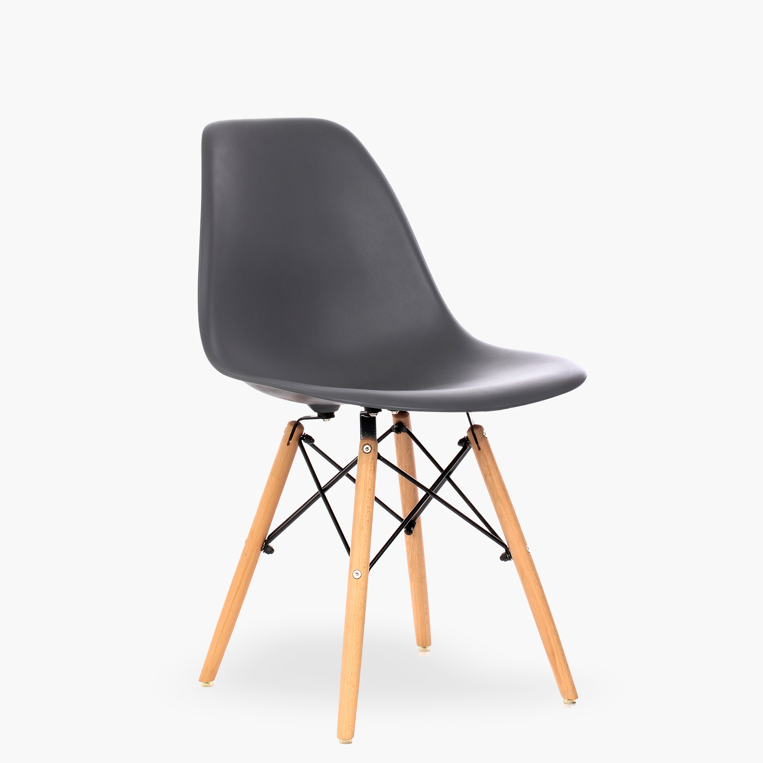 SILLA FORM DESIGN GRIS DSW RÉPLICA EAMES OSCURO - 2