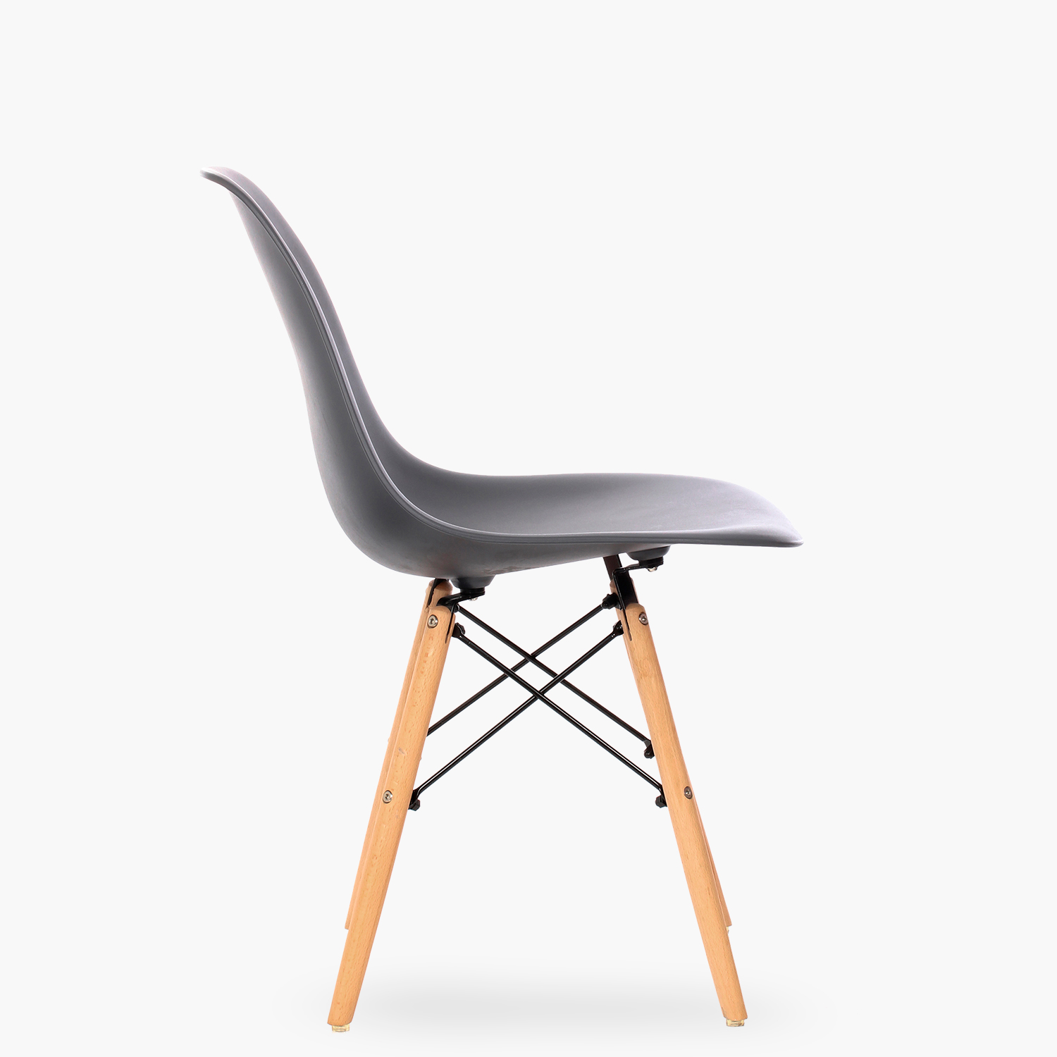 SILLA FORM DESIGN GRIS DSW RÉPLICA EAMES OSCURO - 3