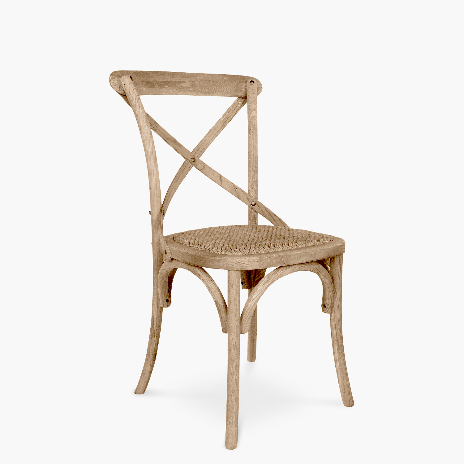 SILLA DE COMEDOR TRADITION MADERA RATTAN OLMO NATURAL FORM - 3