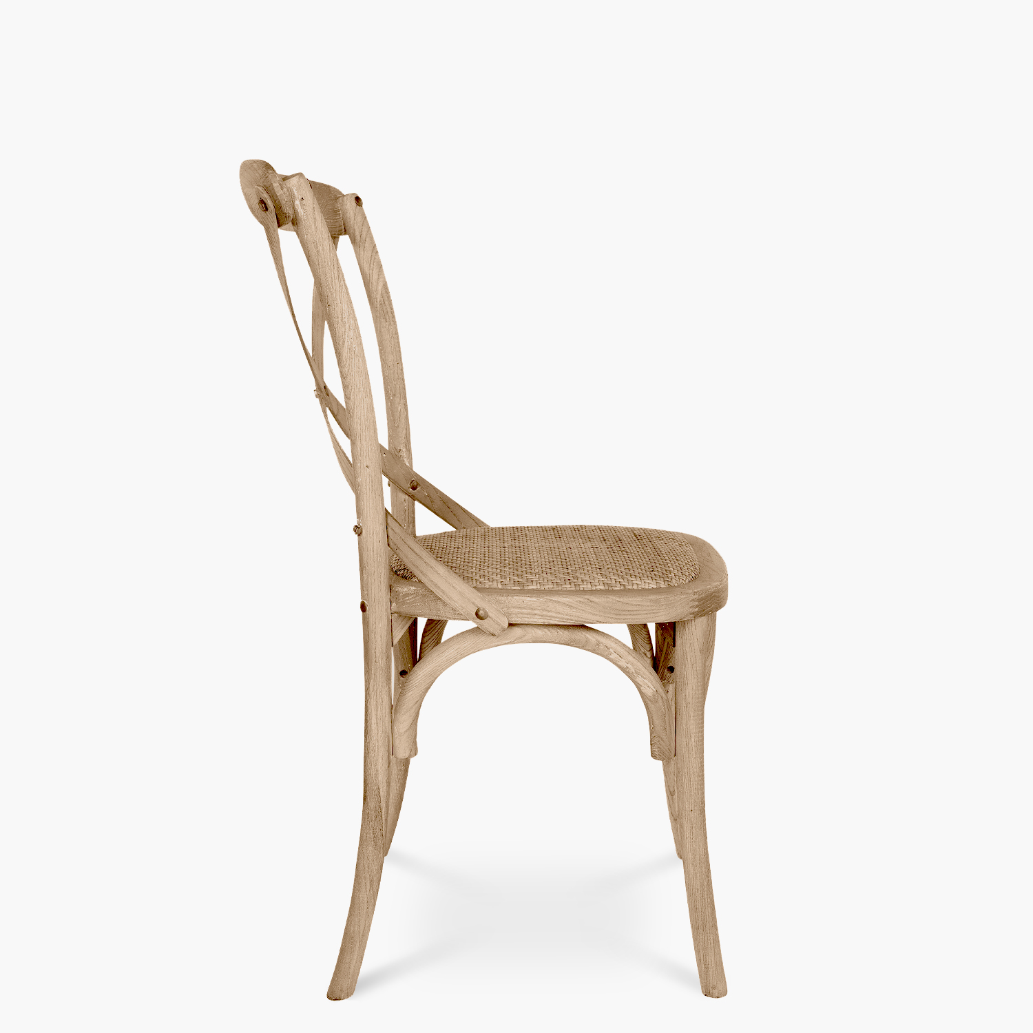 SILLA DE COMEDOR TRADITION MADERA RATTAN OLMO NATURAL FORM - 4