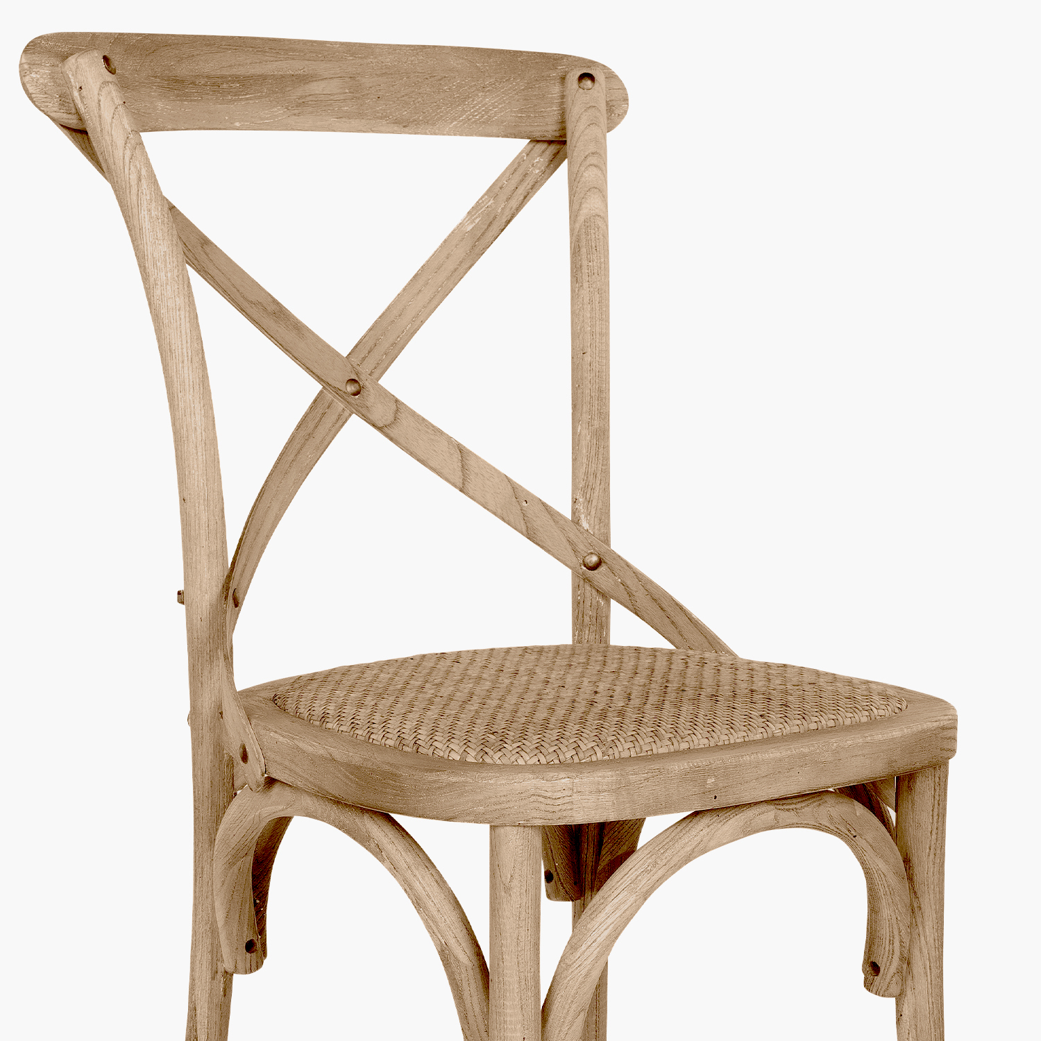 SILLA DE COMEDOR TRADITION MADERA RATTAN OLMO NATURAL FORM - 5