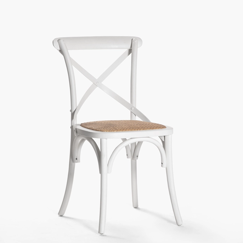 SILLA FORM DESIGN MADERA BLANCO TRADITION RATTAN - 2